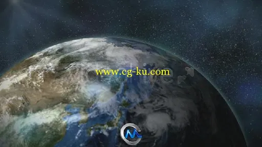 地球开场Logo标志AE模板 Videohive Earth Logo Reveal 2388676的图片2