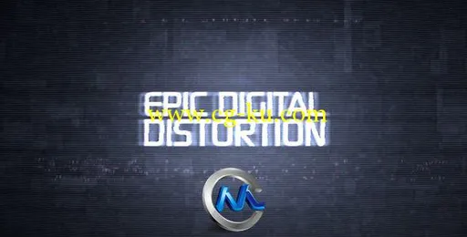 史诗数字失真AE模板 Videohive Epic Digital Distortion 250151的图片1