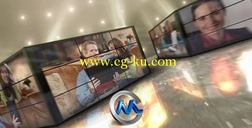 多屏巨幕场景展示AE模板 VideoHive Soul Surfer 235772 Project for After Effects的图片1