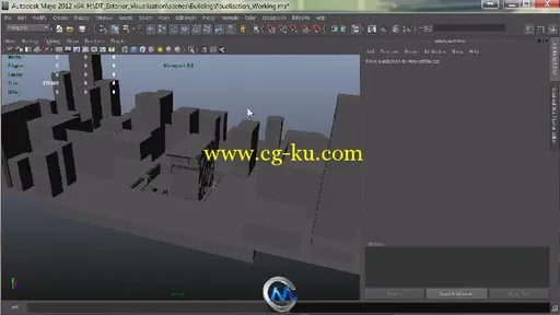 Maya与Maxwell可视化渲染视频教程 Digital-Tutors Quickly Rendering Architectura...的图片2