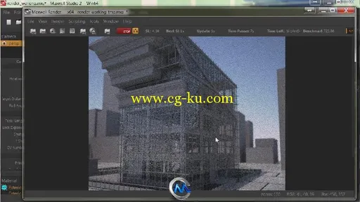 Maya与Maxwell可视化渲染视频教程 Digital-Tutors Quickly Rendering Architectura...的图片3