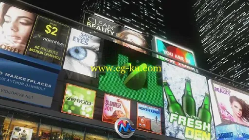 纽约城市夜生活AE模板 Videohive My New York 242422 After Effect Project的图片3