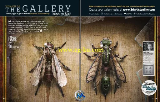 3D艺术家书籍杂志第55期 3D Artist Issue 55 2013的图片2