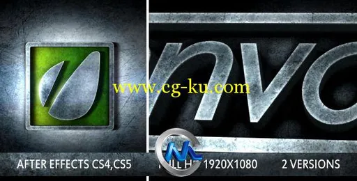 电影三维Logo标志演绎AE模板 VideoHive Cinematic Grunge Stone 3D Logo Opener 25...的图片1