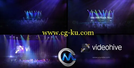 竞技场舞台灯光观众AE模板 VideoHive Arena Show 2410981 Project for After Effects的图片1