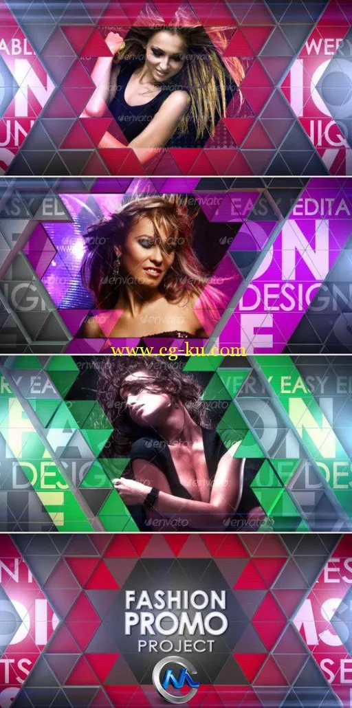 时尚包装板式AE模板 Videohive Fashion Promo 4672290 After Effect Project的图片3