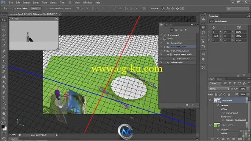 Photoshop三维建模训练视频教程 InfiniteSkills Learning 3D Modeling in Photosho...的图片3