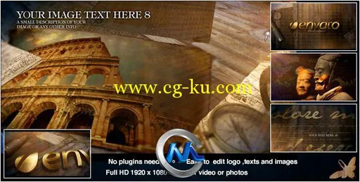 旅游旅行冒险AE模板 Videohive Adventure Desk 4697804 Project for After Effects的图片1