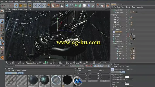 C4D普罗米修斯电影特效视频教程 Cinema 4D Tutorial.Net Prometheus Holographic N...的图片1