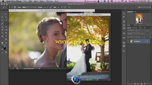 Photoshop专业婚礼婚纱美化视频教程 Phlearn Pro Wedding Photographer的图片2