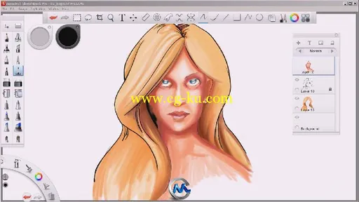 SketchBook全面训练视频教程 Digital-Tutors Introduction to SketchBook Pro 6的图片2