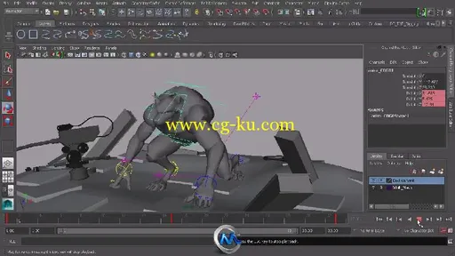 Maya2014动画训练视频教程 Digital-Tutors Introduction to Animation in Maya的图片1