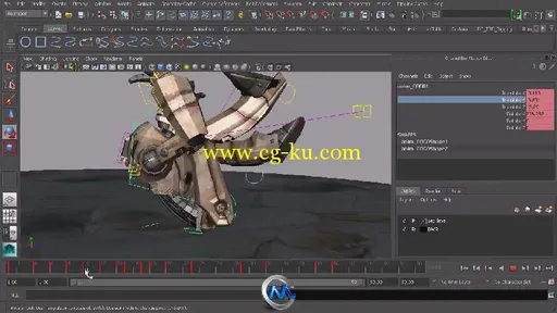 Maya2014动画训练视频教程 Digital-Tutors Introduction to Animation in Maya的图片2