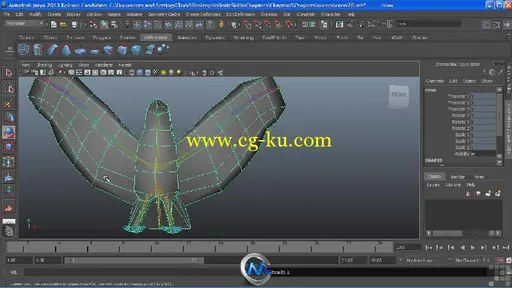 Maya2013基础训练视频教程 InfiniteSkills Learning Autodesk Maya 2013 Training ...的图片3