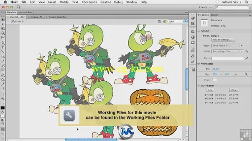 FlashCS6基础训练视频教程 Infiniteskills Learning Adobe Flash CS6 Training Video的图片3