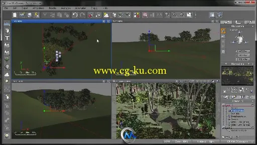 Vue生态地形制作视频教程 Digital-Tutors Creating Realistic Terrains Using EcoS...的图片2