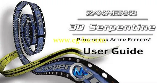 AE三维路径描边插件V2.0.2版 Zaxwerks 3D Serpentine 2.0.2 for After Effects CS5...的图片1