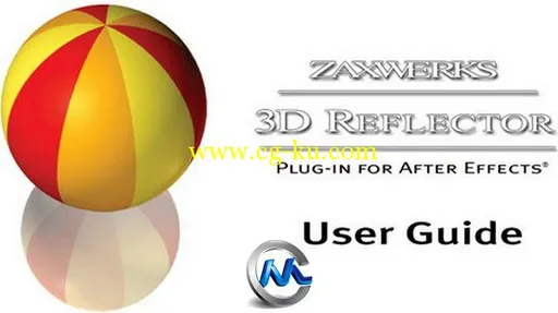 AE三维倒影反射插件V2.0.3版 Zaxwerks 3D Reflector 2.0.3 for After Effects CS5-...的图片1