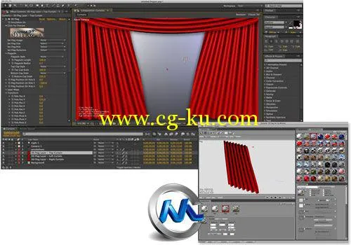 AE三维旗帜动画制作插件V3.0.1版 Zaxwerks 3D Flag v3.0.1 for After Effects CS5-...的图片2