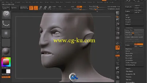 ZBrush制作恐怖人物角色视频教程 Digital-Tutors Making 3D Character Previsualiz...的图片1