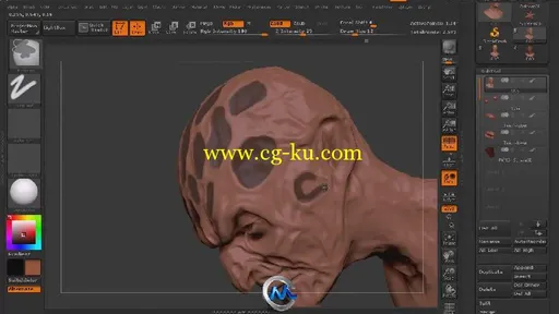 ZBrush制作恐怖人物角色视频教程 Digital-Tutors Making 3D Character Previsualiz...的图片2