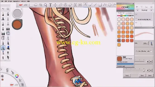 SketchBook插画创作视频教程 Digital-Tutors Creating Copic Marker Illustrations...的图片1