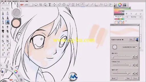 SketchBook插画创作视频教程 Digital-Tutors Creating Copic Marker Illustrations...的图片2