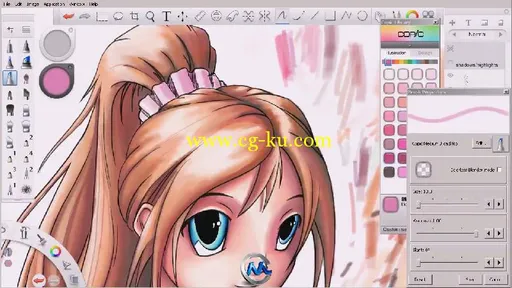 SketchBook插画创作视频教程 Digital-Tutors Creating Copic Marker Illustrations...的图片3