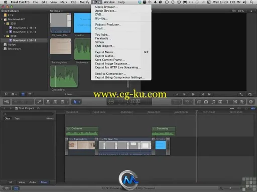 FinalCutProX技能训练视频教程 InfiniteSkills Learning Final Cut Pro X Training...的图片1