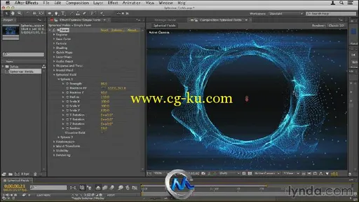 Trapcode Form插件全面训练视频教程 Lynda.com Up and Running with Trapcode Form的图片8