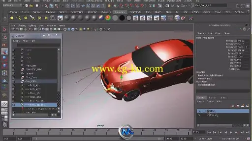 Nuke与Maya角色三维场景合成特效视频教程 Digital-Tutors Integrating a 3D Vehicl...的图片3