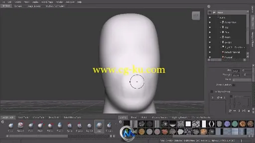 Mudbox2014人物嘴巴雕刻视频教程 Digital-Tutors Sculpting Human Mouths in Mudbo...的图片3