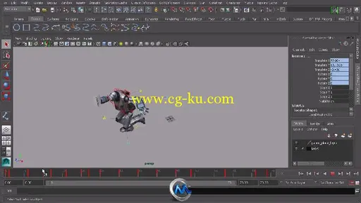 Maya与3dsMax动画转换视频教程 Digital-Tutors Transferring Animation Between Ma...的图片3