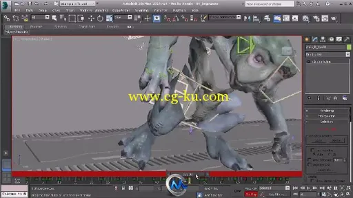 3dsMax2014动画训练视频教程 Digital-Tutors Introduction to Animation in 3ds Ma...的图片3