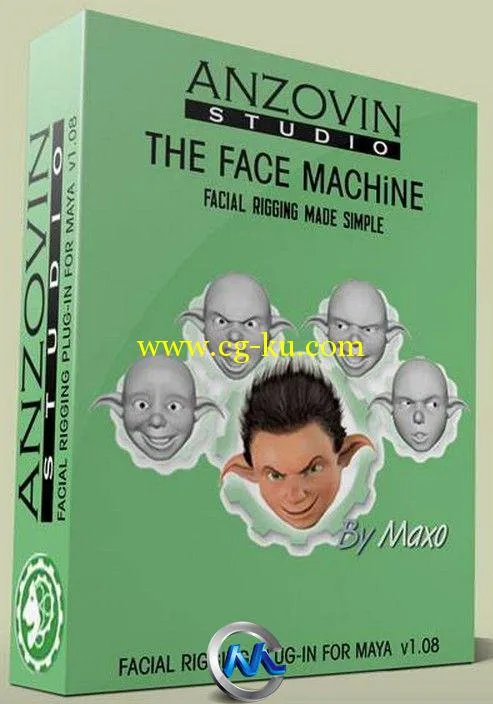 Maya面部表情设置插件V1.08版 The Face Machine v1.08 For Maya 2010-2014 Win32/W...的图片1