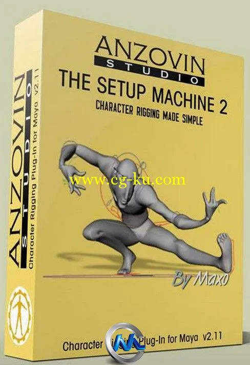 Maya骨骼绑定插件V2.11版 The Setup Machine Ver 2.11 For Maya 2010-2014 Win32/W...的图片1