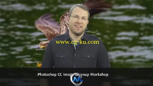 Photoshop CC照片图像处理视频教程 Lynda.com Photoshop CC Image Cleanup Workshop的图片2