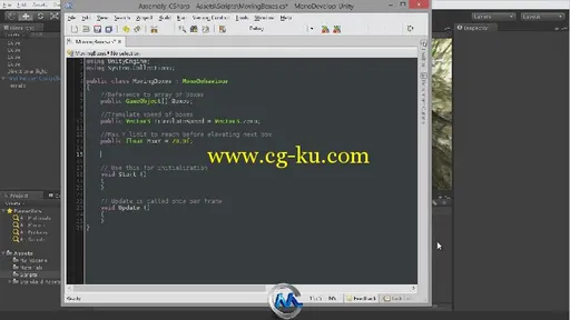 Unity中C#技术训练视频教程第二季 3DMotive C# for Unity Volume 2的图片3
