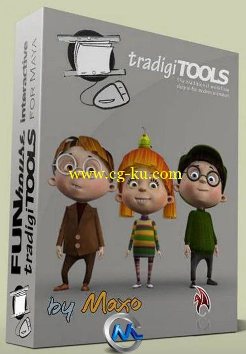 Maya动画工具插件V1.3a版 Funhouse Interactive Tradigitools v1.3a For Maya 2013...的图片1