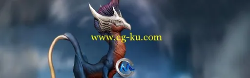 ZBrush科幻生物概念艺术创作视频教程 Digital-Tutors Creating a Fantasy Creature...的图片1