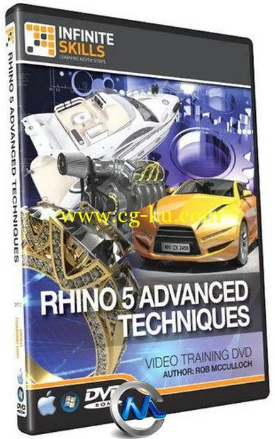 犀牛5高级技术训练视频教程 Infiniteskills Rhino 5 Advanced Techniques Training...的图片1