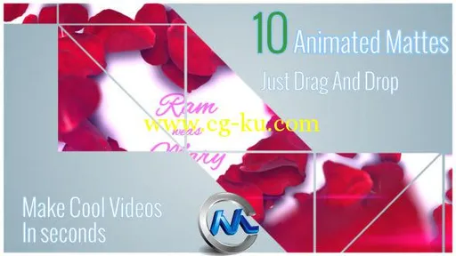 设计遮罩电视包装视频素材合辑 VideoHive Animated Style Mattes Vol 1 4998451 Mo...的图片1