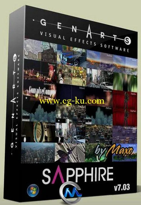 AE蓝宝石插件V7.03版 Genarts Sapphire v7.03 for After Effects CC Win64的图片1