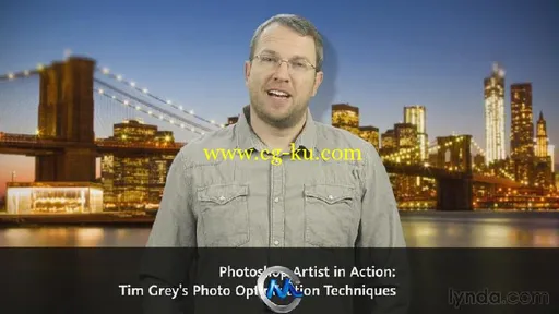 PS CC图片优化处理技术视频教程 Lynda.com Photoshop Artist in Action Tim Grey’...的图片1