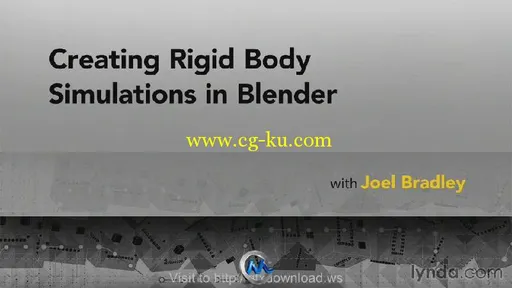 Blender刚体模拟训练视频教程的图片1