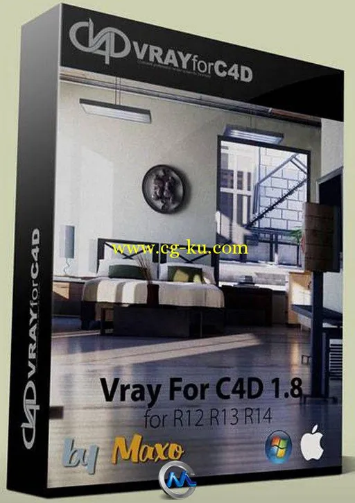 Vray渲染器C4D专用V1.8版的图片1