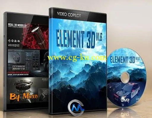 AE三维插件Element3d V1.6.2版的图片1