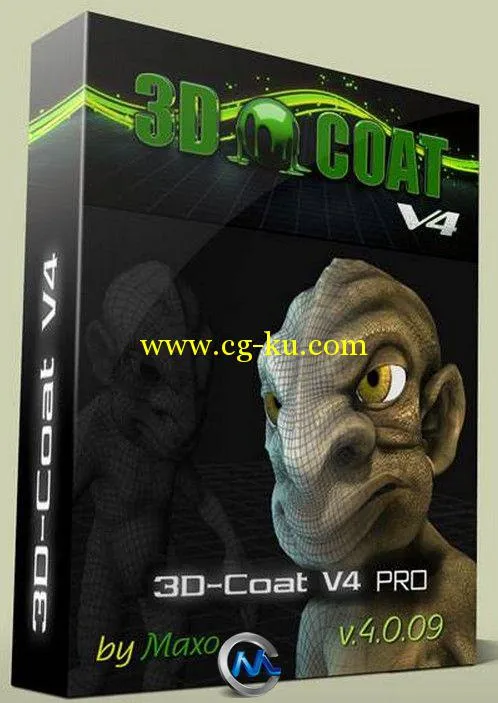 3D-Coat游戏模型雕塑软件V4.0.09版的图片1