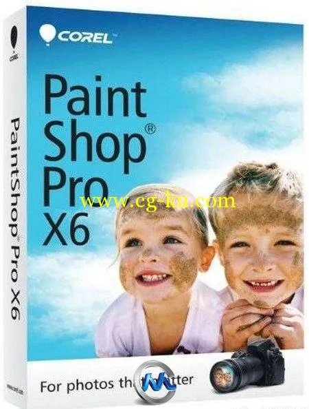 PaintShop专业相片编辑软件X6V16.1版的图片1