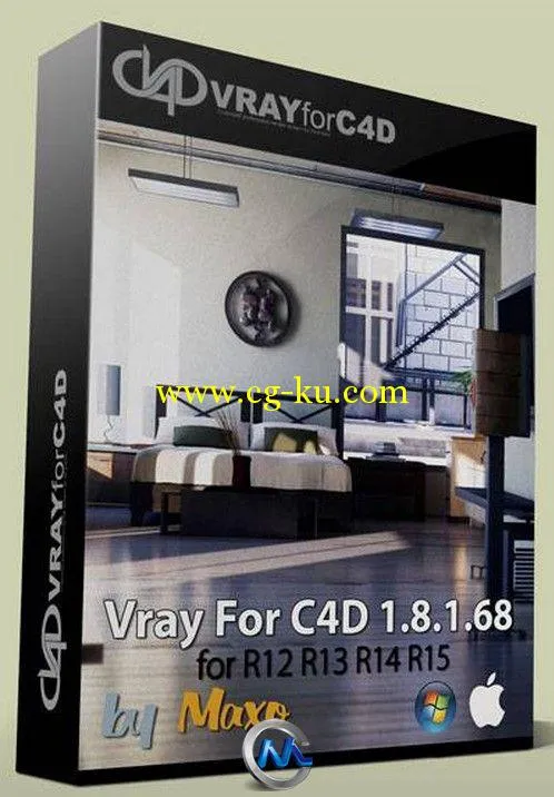 Vray渲染器C4D专用V1.8.1.68版的图片1